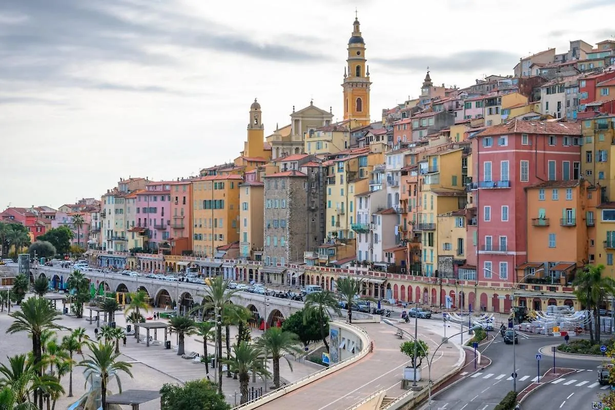 L'Etoile De Mer - Vue Exceptionnelle - Centre Ville Menton France